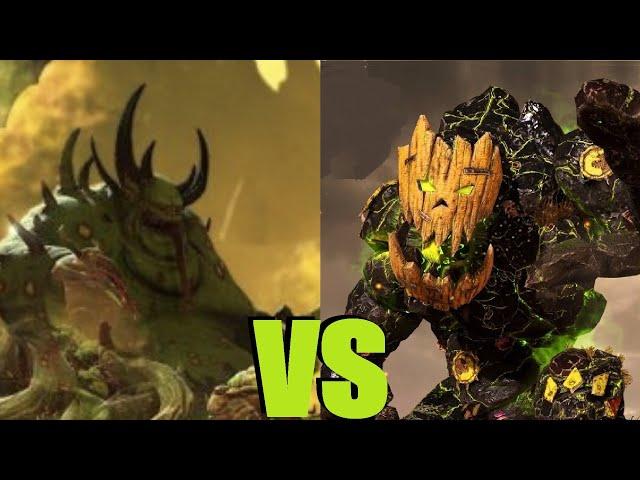 Великий нечистый vs Бродячий идол: Total War Warhammer 3. тесты юнитов v 2.0.0