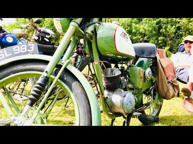 POPHAM AIRFIELD Motorcycles TRIUMPH Velocette BSA BANTAM Preservation Society PROJECT Bikes FOR SALE