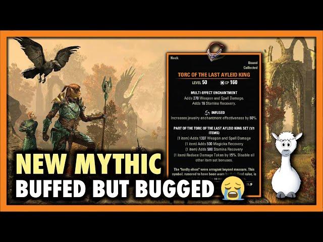 Is the New Mythic Good Now? | Week 5 PTS Patch Notes 9.3.4 | Update 41 ESO