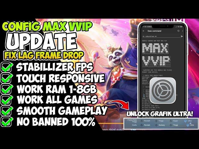 UpdateMAX VVIP All Non Root Game Modules | Fix Frame Drop Delay | Improve Your Device Perfomance