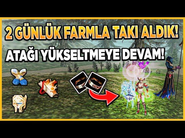 2 GÜNLÜK FARMLA İLK TAKIMIZI ALDIK ! | 3300+ ATAĞA ÇIKTIK! | Knight Online Pandora #11 #knightonline