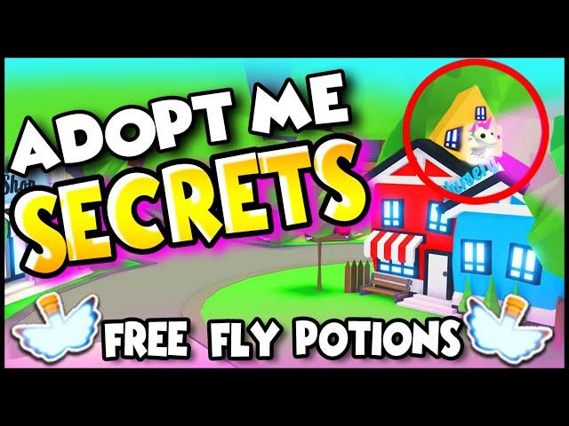 HACKS & SECRETS Plus FREE FLY POTIONS in Adopt Me!! (Working 2020!!) Prezley Adopt Me Roblox