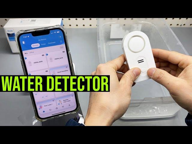 Must have Govee WiFi Water Detector Full Review (no more water damage! )