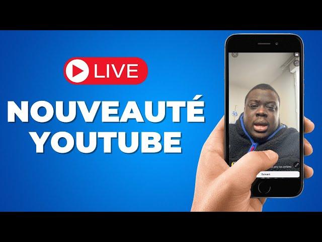  YouTube lance le live vertical : Je t'explique TOUT !