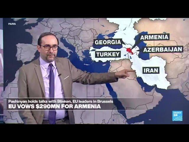 EU pledges €270 million in aid for Armenia as Yerevan pivots away from Moscow • FRANCE 24