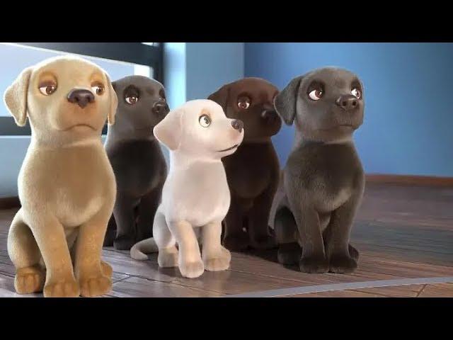 Short cartoon: Puppy rescue Pip/ PIP. Disney Pixar