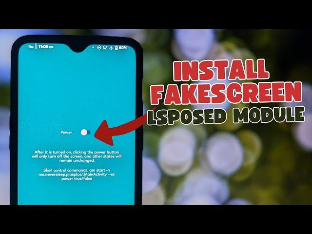 How to Install FakeScreen Lsposed Module on Rooted Android