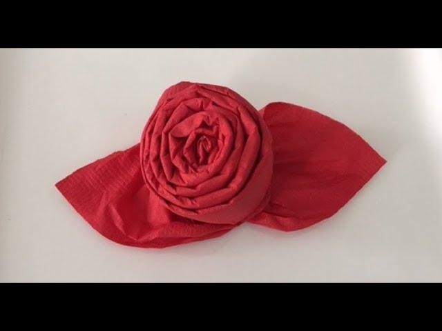 DIY: How to Fold a Napkin Into a Rose- Napkin Folding {MadeByFate} #171