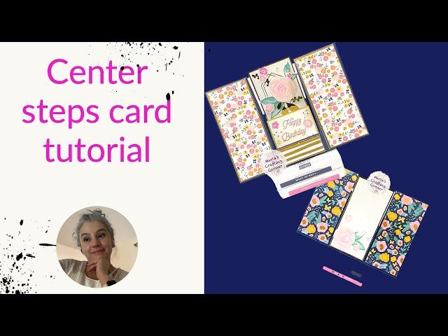 Center step card tutorial