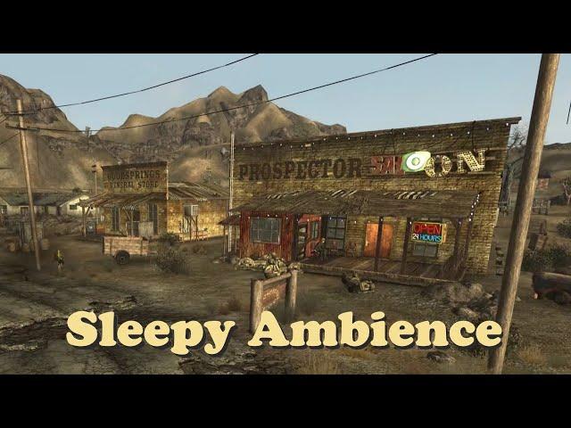 S L E E P Y  Fallout: New Vegas Ambience | Goodsprings Atmosphere to Sleep/Chill With | No Music