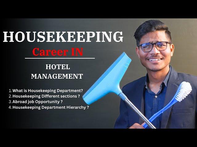 Housekeeping Department in Hotel| Career in Housekeeping| Housekeeping Job | Vikram Bhandari