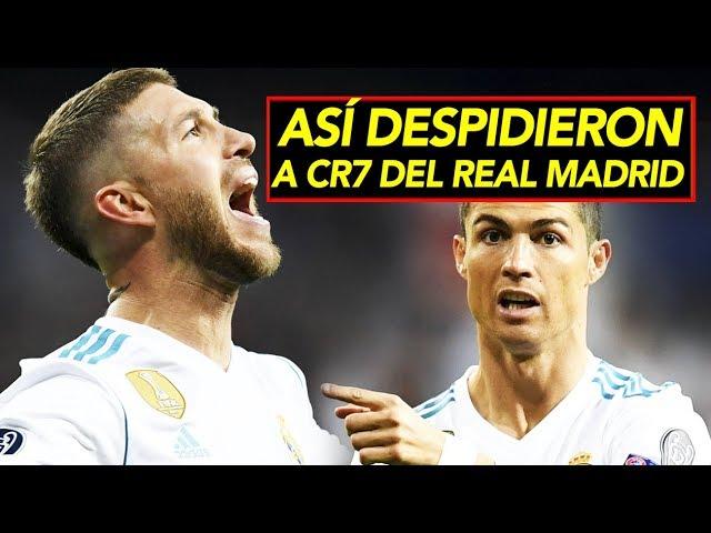 Ramos despidió a CR7 del Real Madrid I Así reaccionaron los jugadores en redes sociales