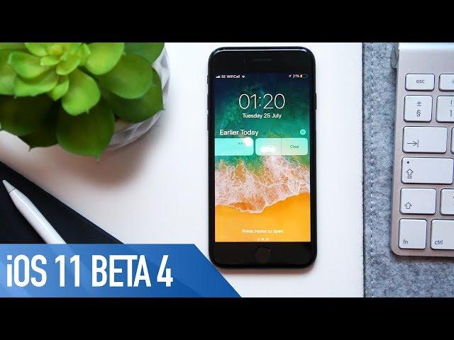 iOS 11 Beta 4 | What's new?