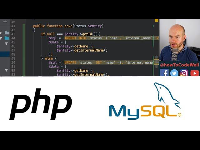 Live Coding - How To Insert and Update MySQL Data Using PHP PDO