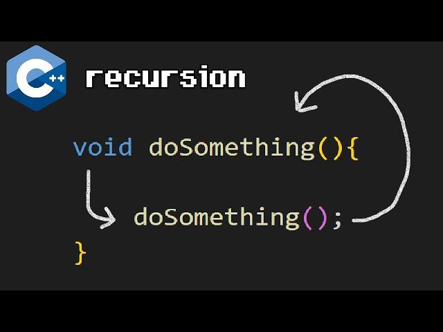 C++ recursion explained easy 