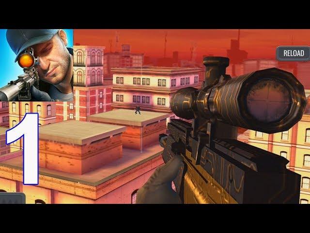 Sniper 3D Assassin: Shoot to Kill - Gameplay Walkthrough Part 1 - Region 1 (iOS, Android)