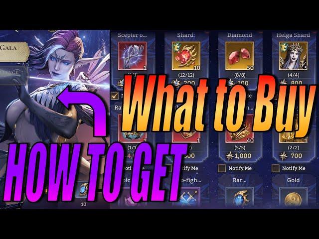 What to Buy in the Shop and how to get the Idril Skin I Watcher of Realms