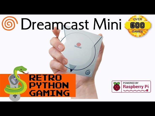 Dreamcast Mini! Tons of games! Raspberry Pi Powered!