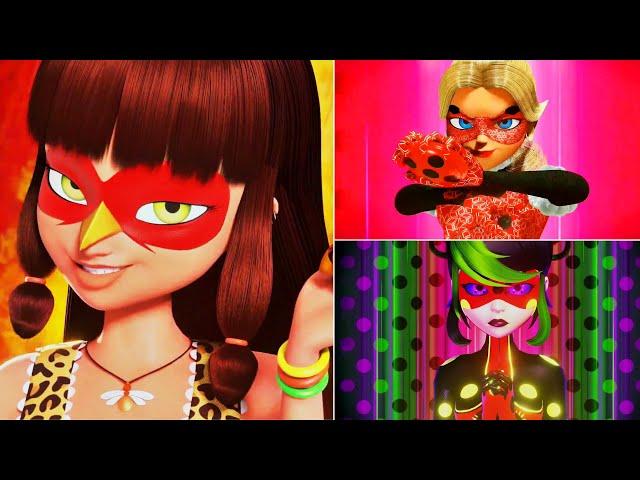 Miraculous Ladybug Transformations You've Never Seen Before @miraculousnow