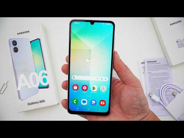 Samsung Galaxy A06 Unboxing, Hands-On & First Impressions!