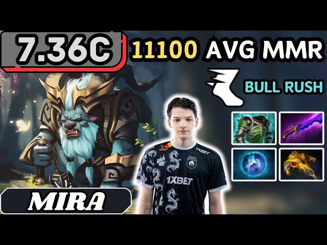 7.36c - Mira SPIRIT BREAKER Soft Support Gameplay 29 ASSISTS - Dota 2 Full Match Gameplay