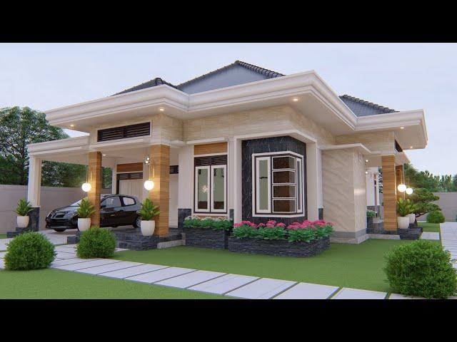 Desain Rumah 10x16m ada Musolah dan Garasi | Owner: Ibu Mirah Sari - Sampit Kalimantan Tengah