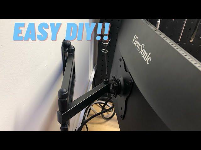 Vesa mount install guide!! Easy DIY!!