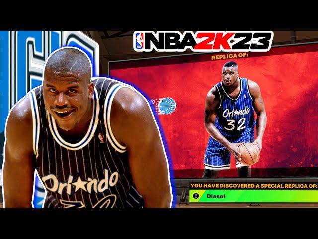 BEST MAGIC SHAQ "DIESEL" REPLICA BUILD ON NBA 2K23!