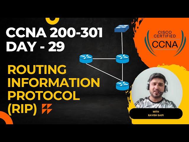 CCNA Day 29 RIP Protocol | Routing Information Protocol in English