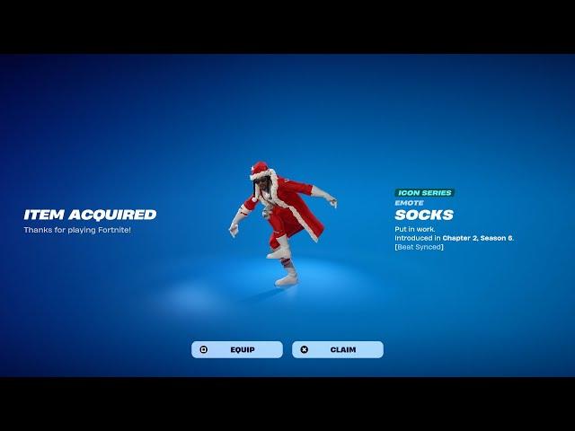 How To Get Socks Emote NOW FREE In Fortnite! (Unlock Socks Emote) Free Socks Emote