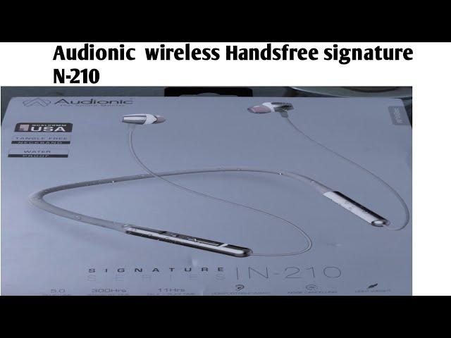 Unboxing Audionic wireless Handsfree signature N-210 | Audionic the sound master hd sound quality