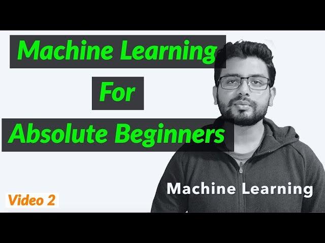 Machine Learning For Beginners 2 - Definitions of ML || AI:ML Relationship