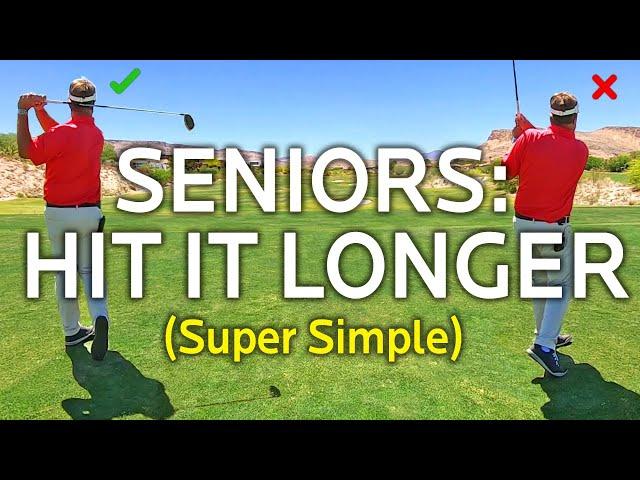 Senior Golfers: How To Get More Distance