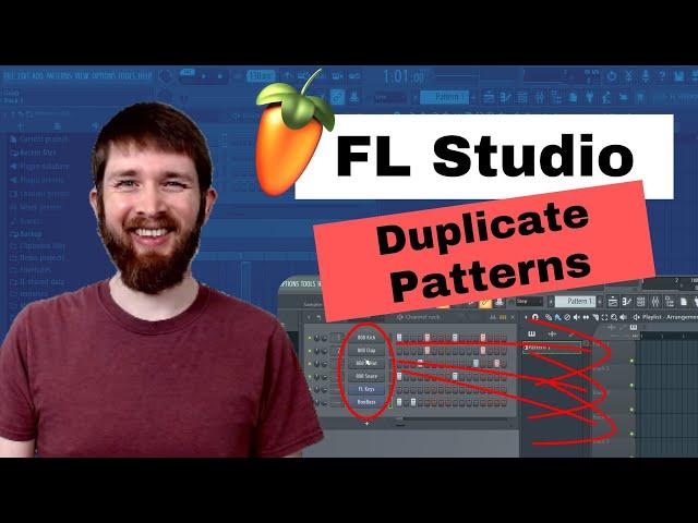 FL Studio How to Duplicate Patterns (2022)