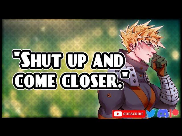 Cuddling with Bakugou - (My Hero Academia) - Anigomi Character Audio