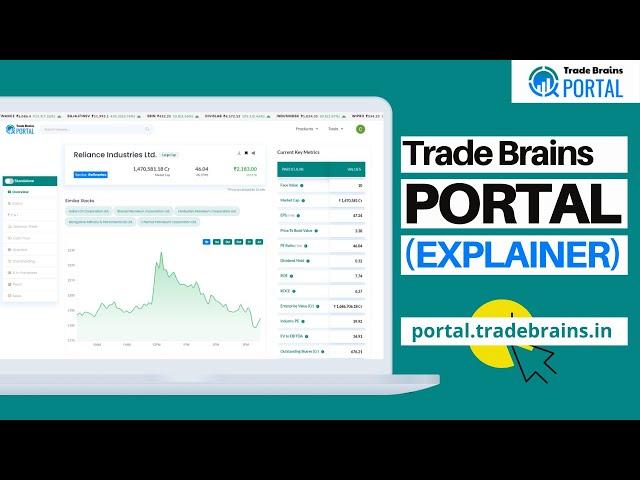 Trade Brains Portal Explainer - Best Tools for Stock Analytics in India!