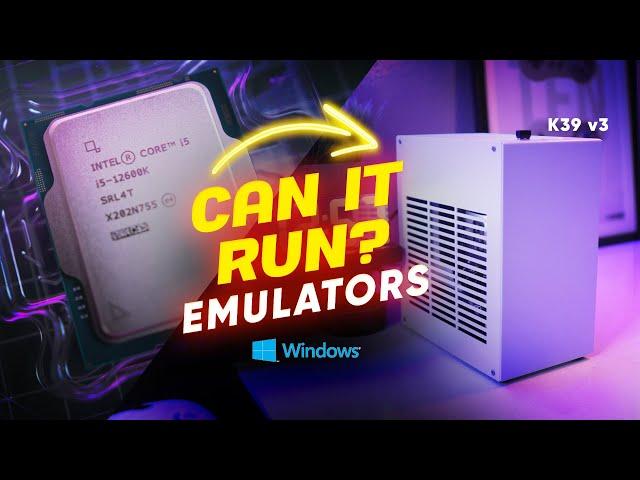 K39 v3 Intel 12600k - Emulation Build | UHD 770 is it really good?