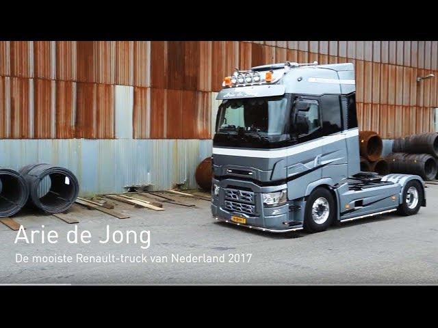 Mooiste Renault-truck van Nederland 2017: Arie de Jong