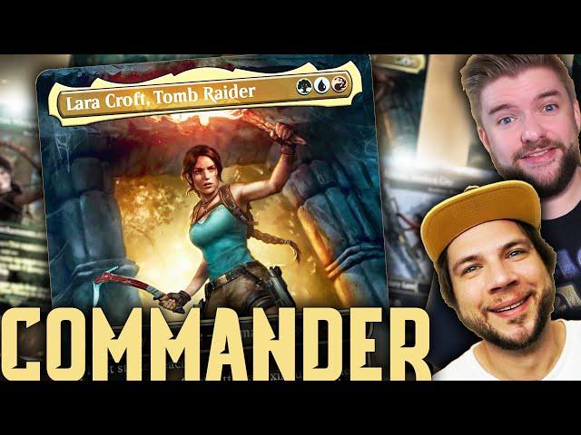 Lara Croft, Tomb Raider Commander Deck Tech (#sponsored by WOTC)