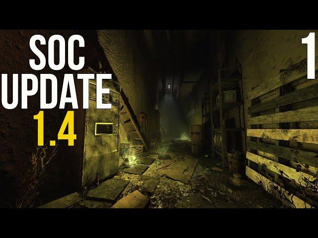  НОВАЯ ВЕРСИЯ! SHADOW OF CHERNOBYL UPDATE 1.4! #1