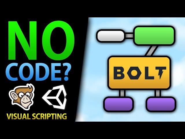 Make games without Code? Visual Scripting! (Unity, Bolt)