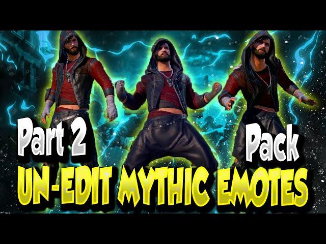 Un Edit Mythic Emotes Pack || Pubg Un Edit Emotes Pack || Part 3 || Sarkar Editz