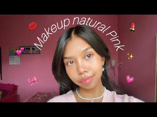 Makeup natural pink 