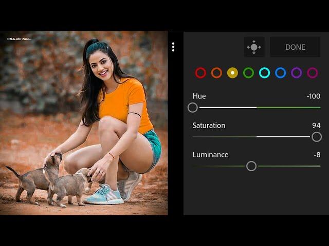 New Teal and orange lightroom editing mobile tutorial ||PRESET download free ||