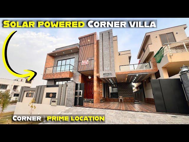 1 Kanal Corner House (50x90) | Solar Powered | Prime Overseas Sector Bahria Town Rawalpindi