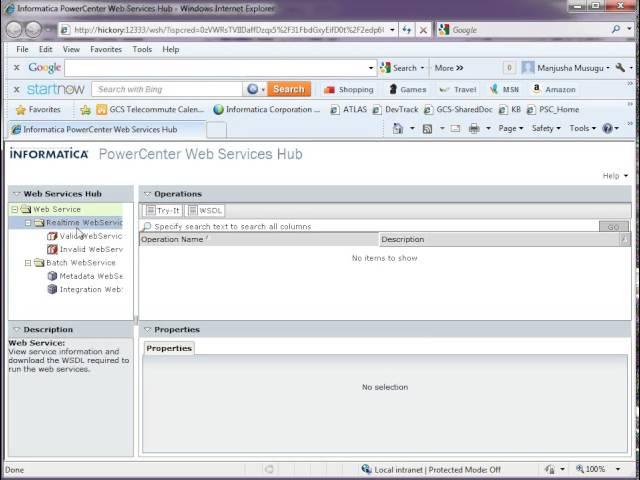 Getting started on Web Service provider