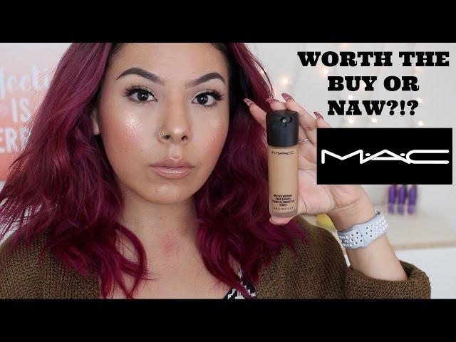 WORTH THE BUY OR NAW? || MAC NEXT TO NOTHING FOUNDATION