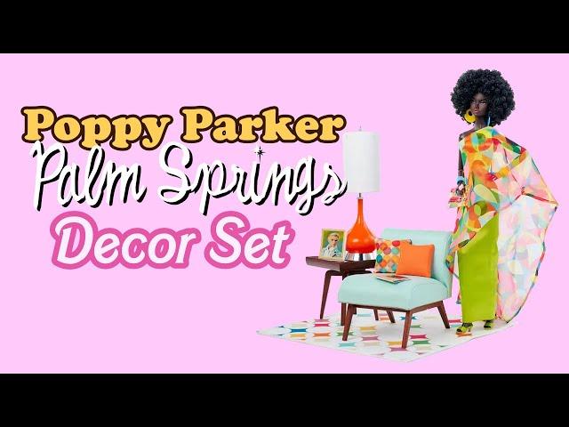 Unboxing Poppy Parker Palm Springs Decor Set | Integrity Toys