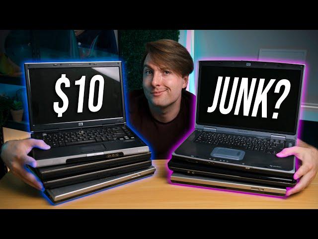 $10 For A Pile Of Laptops... Do They Work?