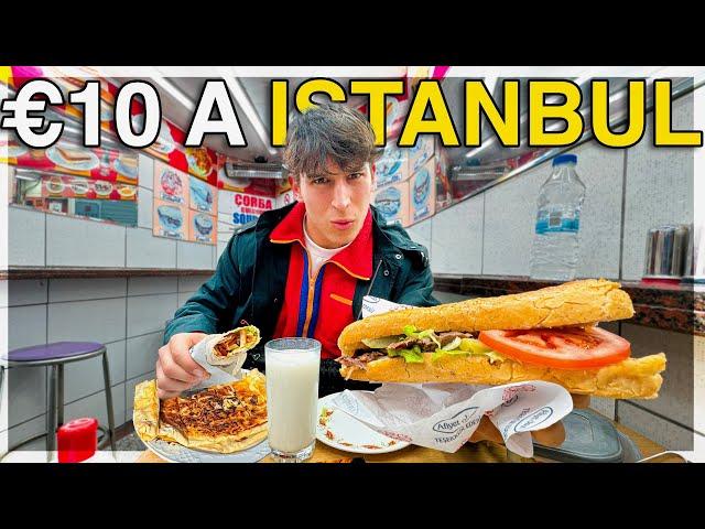 Si può MANGIARE con €10 per 24h a ISTANBUL?